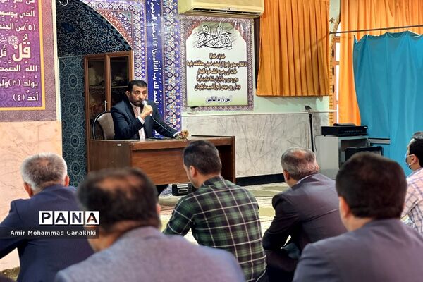 جشن میلاد حضرت نبی اکرم(ص) و امام جعفر صادق (ع) در اداره‌کل آموزش و پرورش استان بوشهر