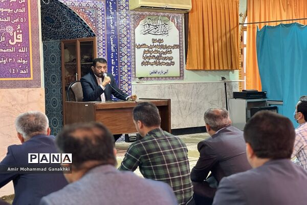 جشن میلاد حضرت نبی اکرم(ص) و امام جعفر صادق (ع) در اداره‌کل آموزش و پرورش استان بوشهر