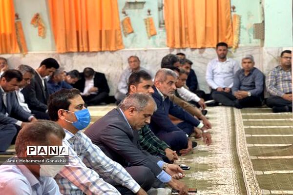 جشن میلاد حضرت نبی اکرم(ص) و امام جعفر صادق (ع) در اداره‌کل آموزش و پرورش استان بوشهر
