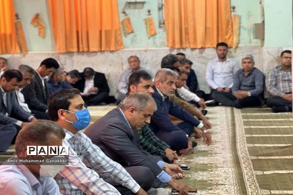 جشن میلاد حضرت نبی اکرم(ص) و امام جعفر صادق (ع) در اداره‌کل آموزش و پرورش استان بوشهر