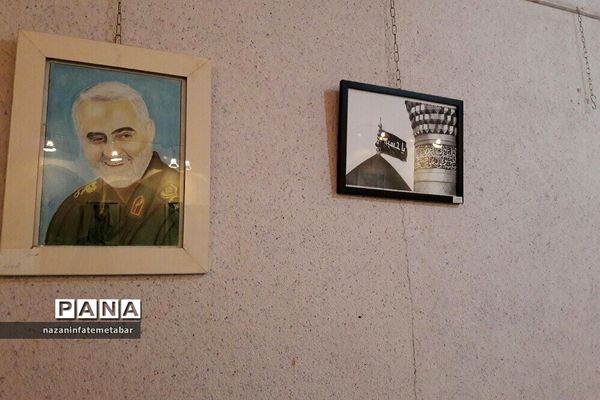 نمایشگاه هنرهای تجسمی هنرمندان شهرستان فیروزکوه به‌مناسبت هفته فرهنگی