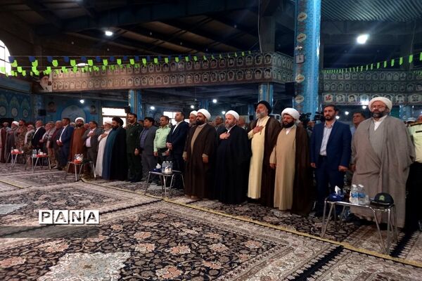 آیین تکریم و معارفه امام جمعه شهرستان قدس