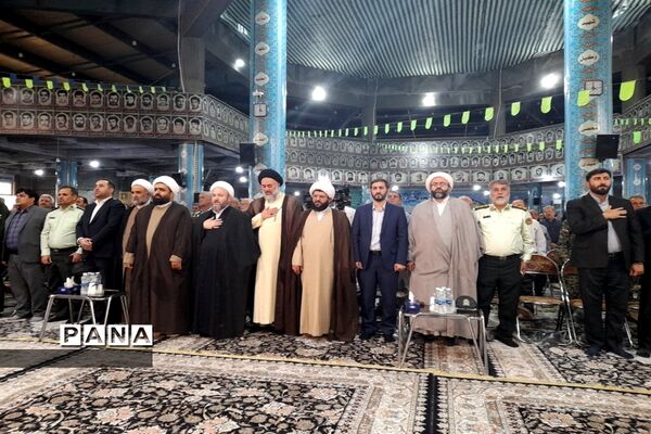 آیین تکریم و معارفه امام جمعه شهرستان قدس