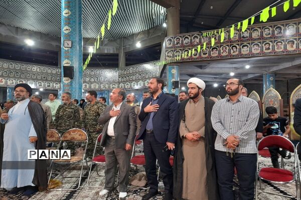 آیین تکریم و معارفه امام جمعه شهرستان قدس