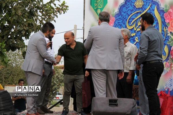 جشن‌ ولادت پیامبرخوبی‌ها(ص) و امام صادق(ع) در روستای جعفر‌آباد جنگل شهر جوادآباد