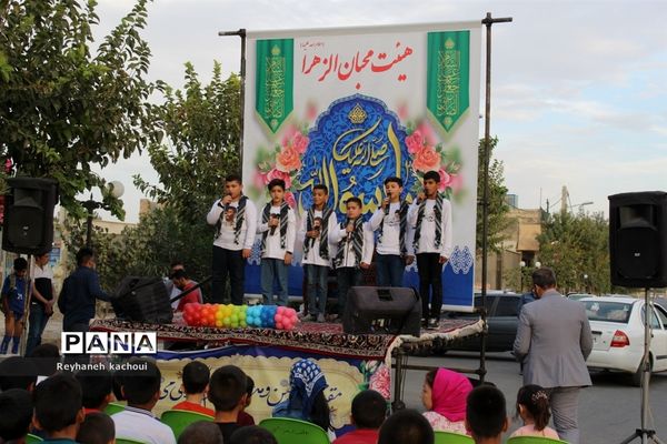 جشن‌ ولادت پیامبرخوبی‌ها(ص) و امام صادق(ع) در روستای جعفر‌آباد جنگل شهر جوادآباد