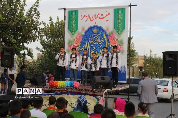 جشن‌ ولادت پیامبرخوبی‌ها(ص) و امام صادق(ع) در روستای جعفر‌آباد جنگل شهر جوادآباد