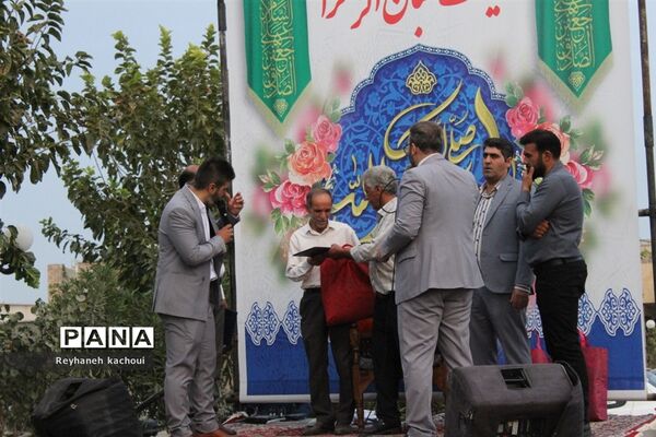 جشن‌ ولادت پیامبرخوبی‌ها(ص) و امام صادق(ع) در روستای جعفر‌آباد جنگل شهر جوادآباد