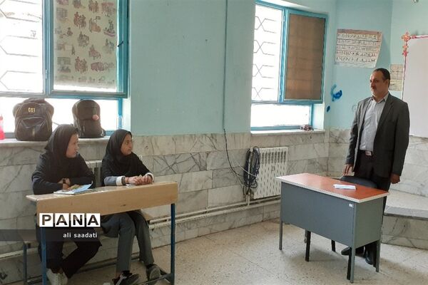 بازدید مدیر دستگاه تعلیم و تربیت شهرستان کلات از برخی از مدارس روستاهای کلات