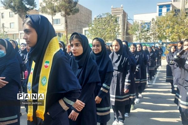 حمایت دانش‌آموزان قرچکی از مردم مظلوم فلسطین