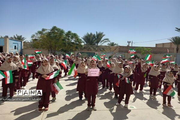 زنگ همبستگی در آموزشگاه شهید اکرمی