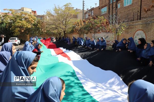 زنگ حمایت از طوفان الاقصی فلسطین