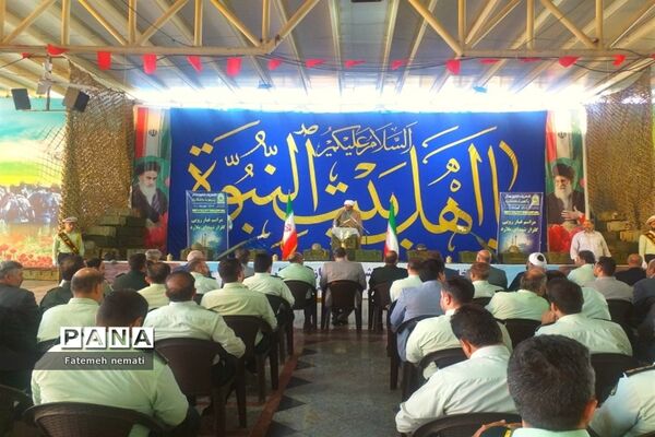 گرامیداشت روز نیروی انتظامی در گلزار شهدای ملارد