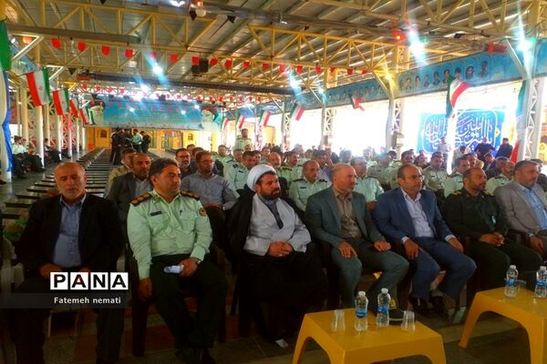 گرامیداشت روز نیروی انتظامی در گلزار شهدای ملارد