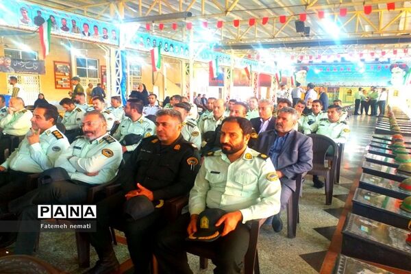 گرامیداشت روز نیروی انتظامی در گلزار شهدای ملارد