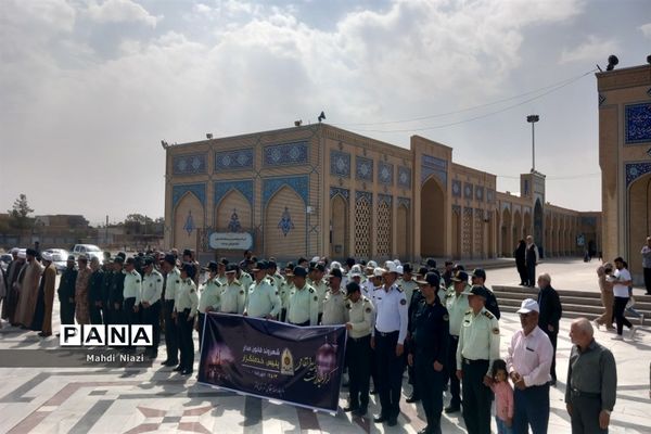 مراسم گرامیداشت هفته نیروی انتظامی در کاشمر