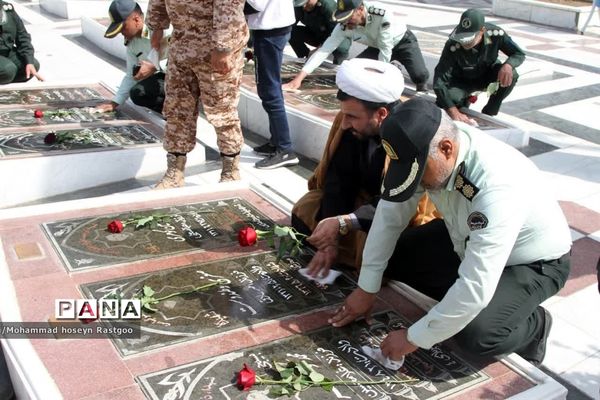 مراسم گرامیداشت هفته نیروی انتظامی در کاشمر