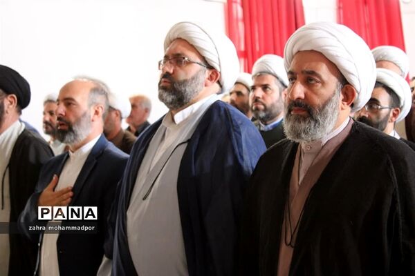 آیین تکریم و معارفه امام جمعه بخش گلستان شهرستان بهارستان