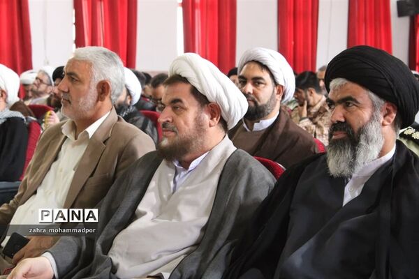 آیین تکریم و معارفه امام جمعه بخش گلستان شهرستان بهارستان