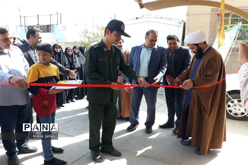 افتتاحیه نمایشگاه نوشت افزار ایرانی اسلامی در شهرستان کوهسرخ