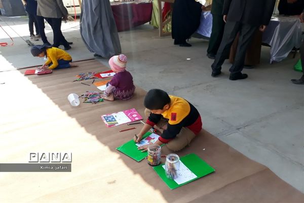 افتتاحیه نمایشگاه نوشت افزار ایرانی اسلامی در شهرستان کوهسرخ