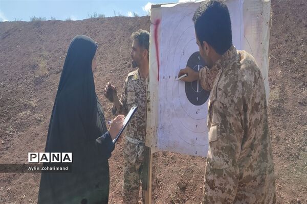 آموزش یگان بسیج و میدان تیر شهرستان رباط‌کریم