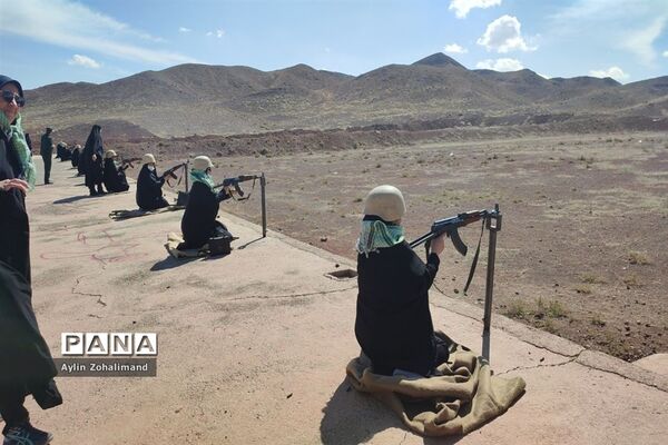 آموزش یگان بسیج و میدان تیر شهرستان رباط‌کریم