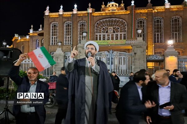 طوفان مردم تبریز برای «قدس»