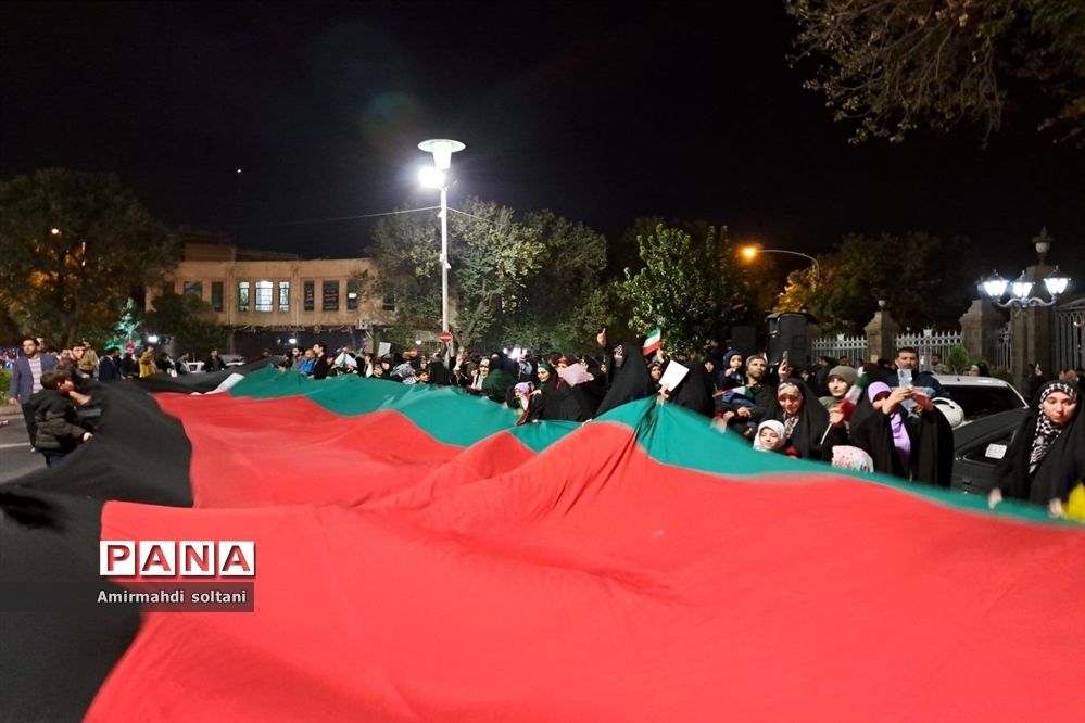 طوفان مردم تبریز برای «قدس»