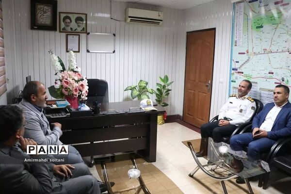 دیدار فرماندار تبریز به‌مناسبت هفته نیروی انتظامی