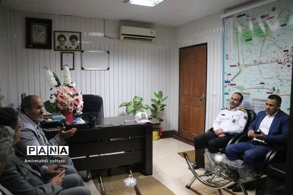 دیدار فرماندار تبریز به‌مناسبت هفته نیروی انتظامی