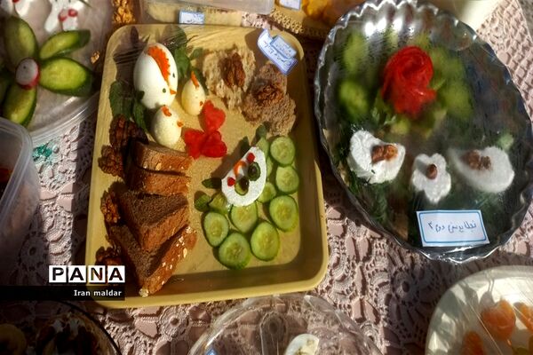 جشنواره صبحانه سالم در دبستان لطیفه