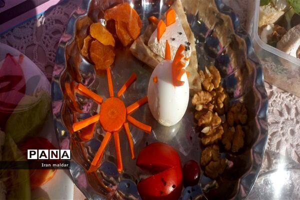 جشنواره صبحانه سالم در دبستان لطیفه