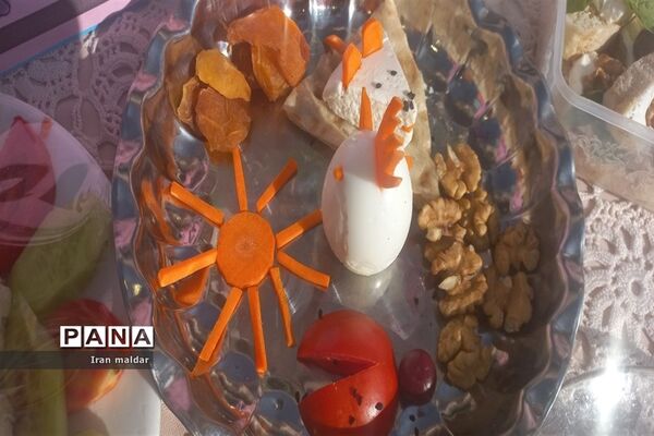 جشنواره صبحانه سالم در دبستان لطیفه