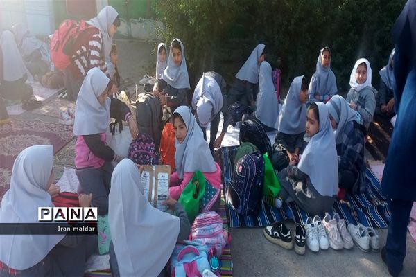 اردوی درون مدرسه ای به‌مناسبت روز جهانی کودک در دبستان لطیفه ناحیه ۷