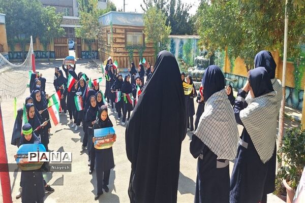 جشن پیروزی مقاومت در آموزشگاه نوشین بختیاری جوادآباد
