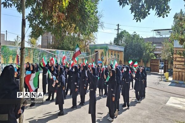 جشن پیروزی مقاومت در آموزشگاه نوشین بختیاری جوادآباد