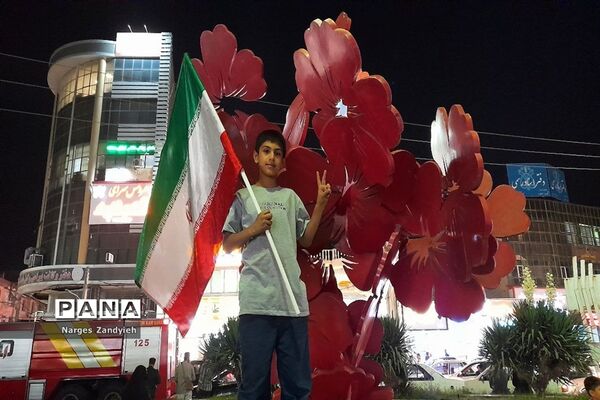 برگزاری جشن پیروزی مقاومت درحمایت از عملیات طوفان الاقصی، در شهرستان ملارد