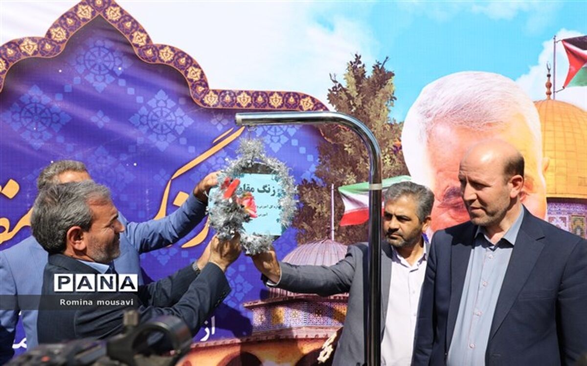 حمایت دانش‌آموزان با شعار عدالت خواهی روحیه مضاعفی به مردم فلسطین می‌دهد