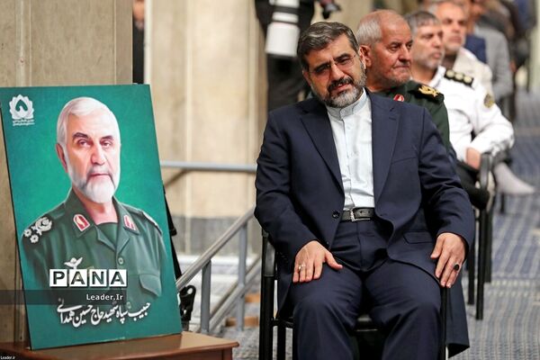 دیدار دست‌اندرکاران کنگره ملی شهدای همدان با مقام معظم رهبری