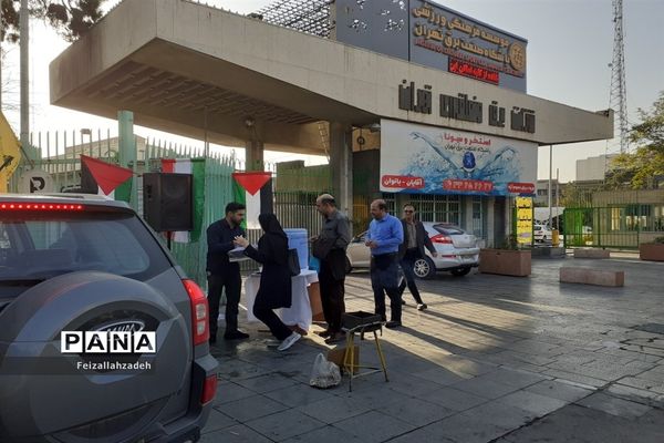 جشن و شادی مردم تهران در خیابان‌ها برای مقاومت فلسطین