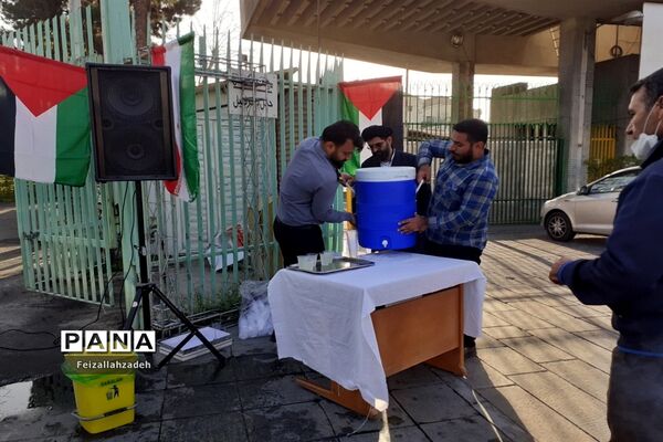 جشن و شادی مردم تهران در خیابان‌ها برای مقاومت فلسطین
