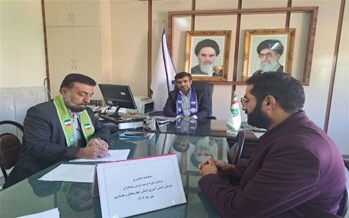 56 نفر از مربیان در مصاحبه حضوری سازمان دانش‌آموزی شرکت می‌کنند