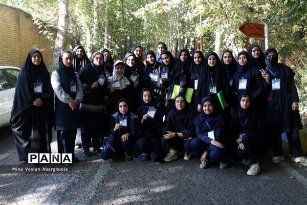 حضور دختران خبرنگار پانا شهرستان‌های استان تهران در اردو ملی ویژه خبرنگاران پانا