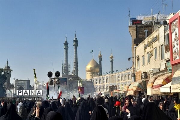 کاروان نمادین ورود حضرت معصومه(س) به قم