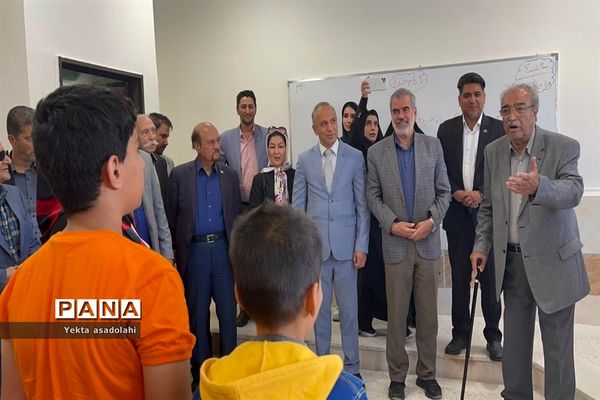 افتتاحیه مدرسه خیرساز، زنده یاد ریحانی در رباط‌کریم