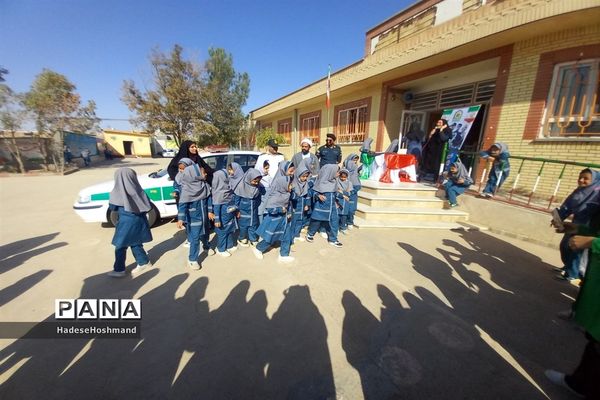 گرامیداشت هفته نیروی انتظامی در خلیل‌آباد