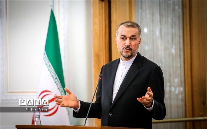 تاکید وزیر امور خارجه بر حق مشروع مردم فلسطین برای دفاع مقابل اشغالگری و تجاوز