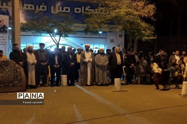 جشن بزرگ حضور حماسی و مردمی جبهه مقاومت فلسطین در تربت جام