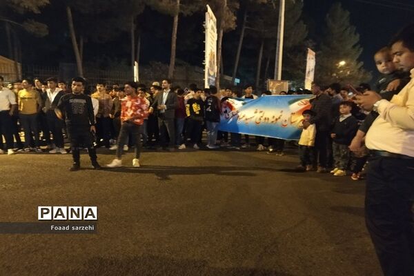 جشن بزرگ حضور حماسی و مردمی جبهه مقاومت فلسطین در تربت جام